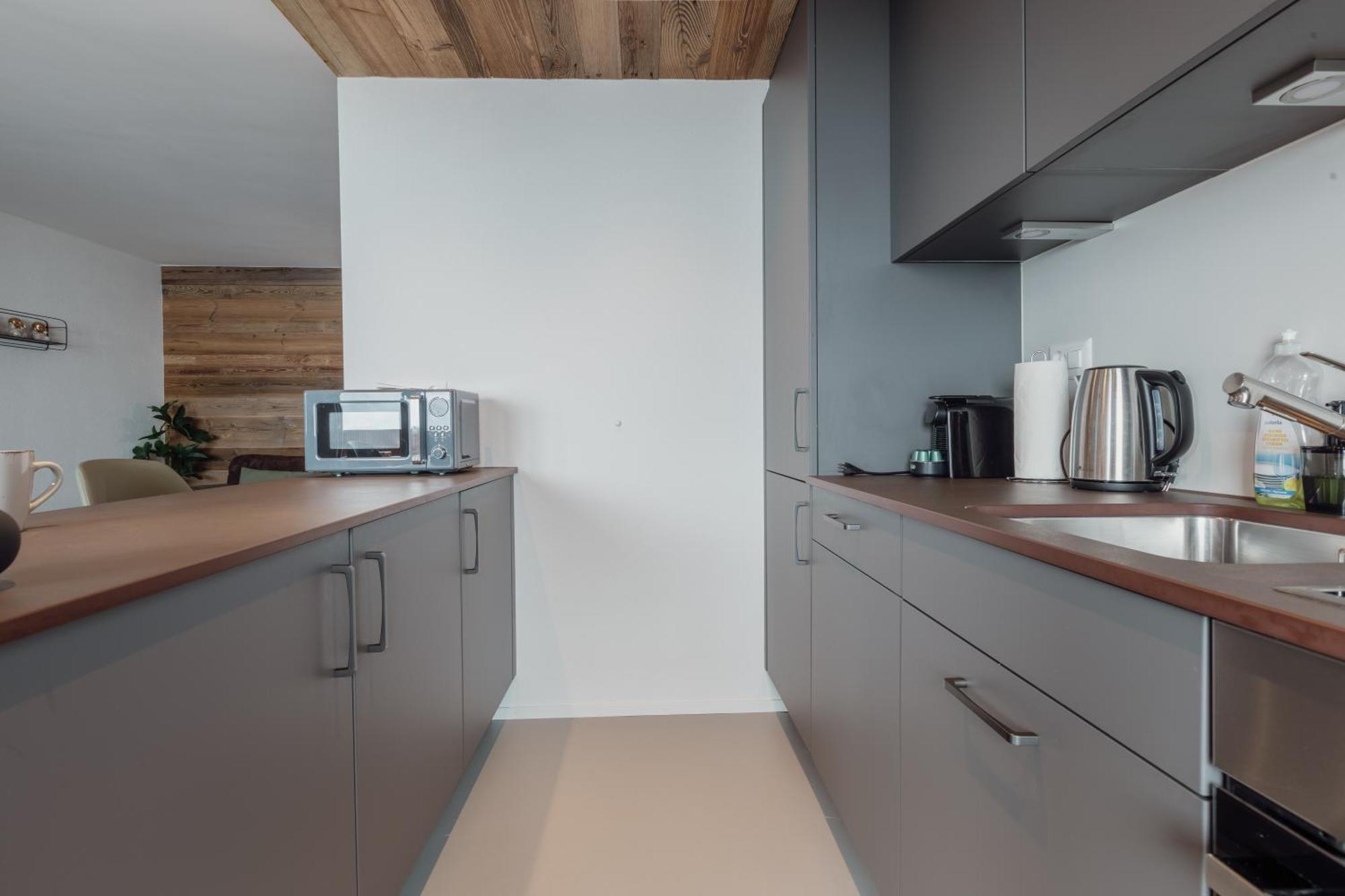 Magnifique Appartement Proche Du Centre Crans-Montana Exteriér fotografie