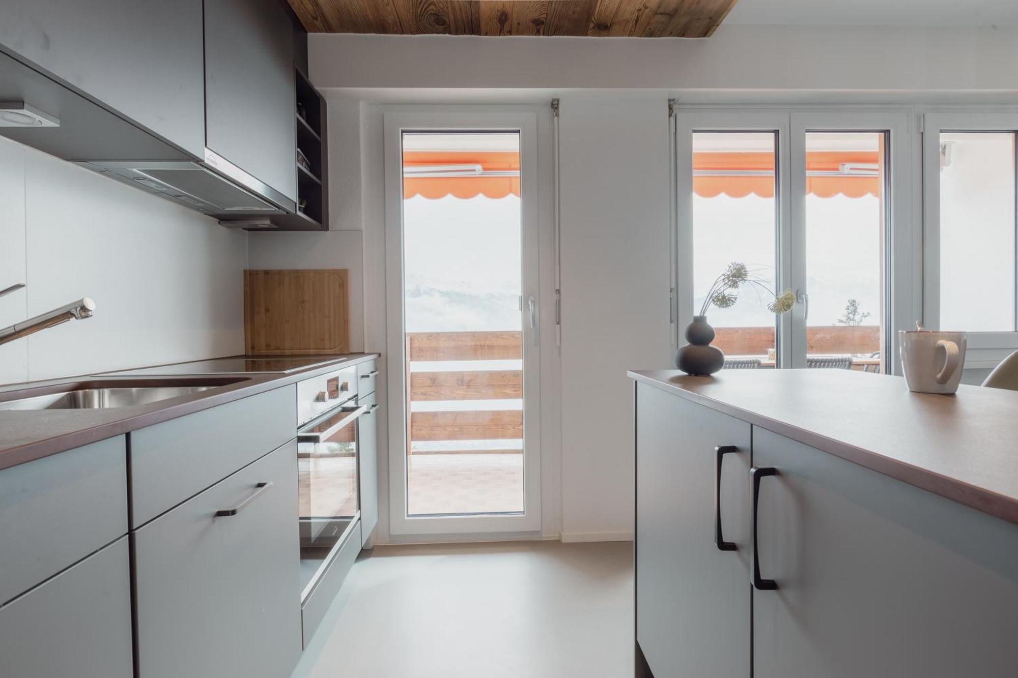 Magnifique Appartement Proche Du Centre Crans-Montana Exteriér fotografie