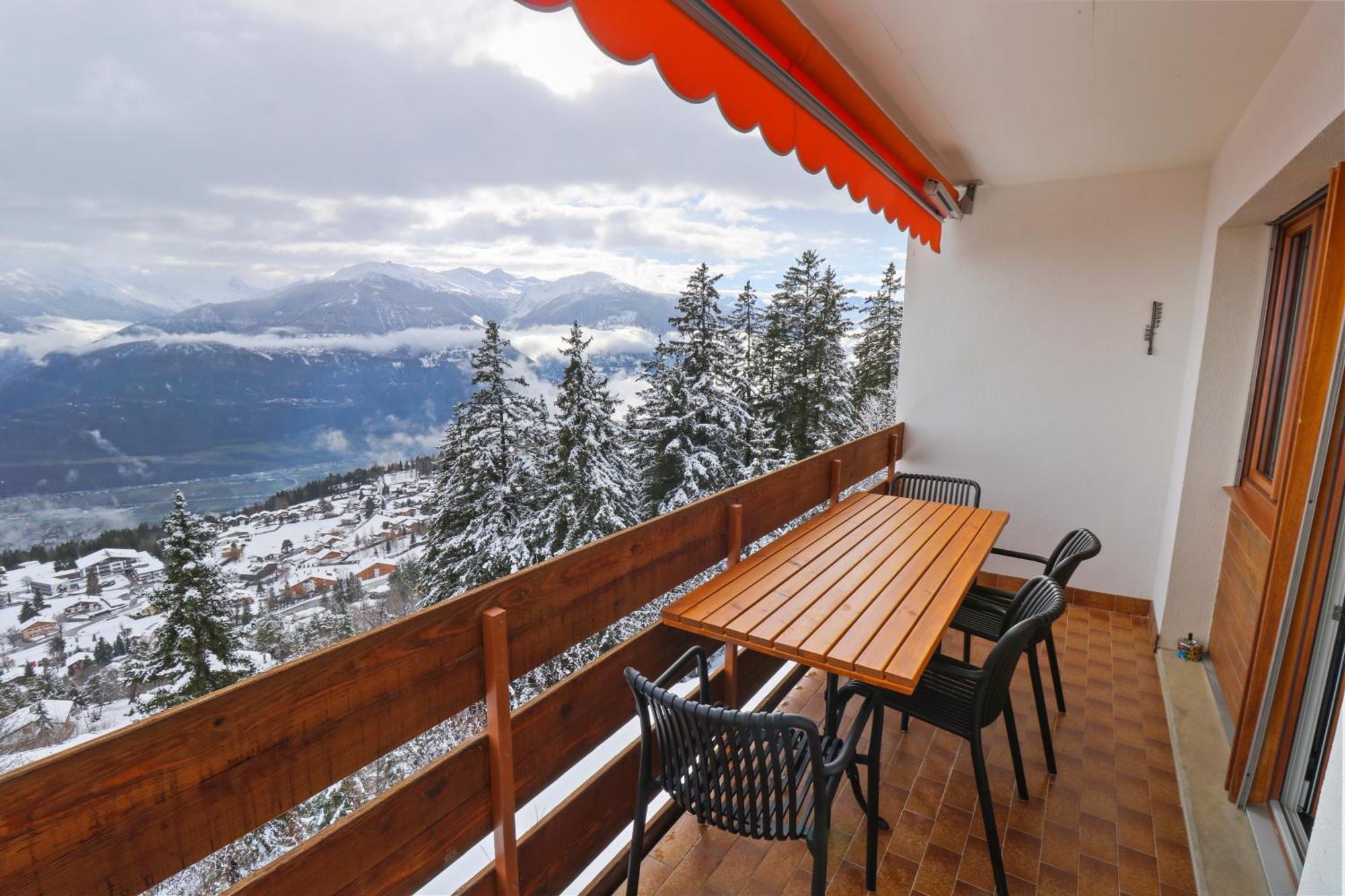 Magnifique Appartement Proche Du Centre Crans-Montana Exteriér fotografie